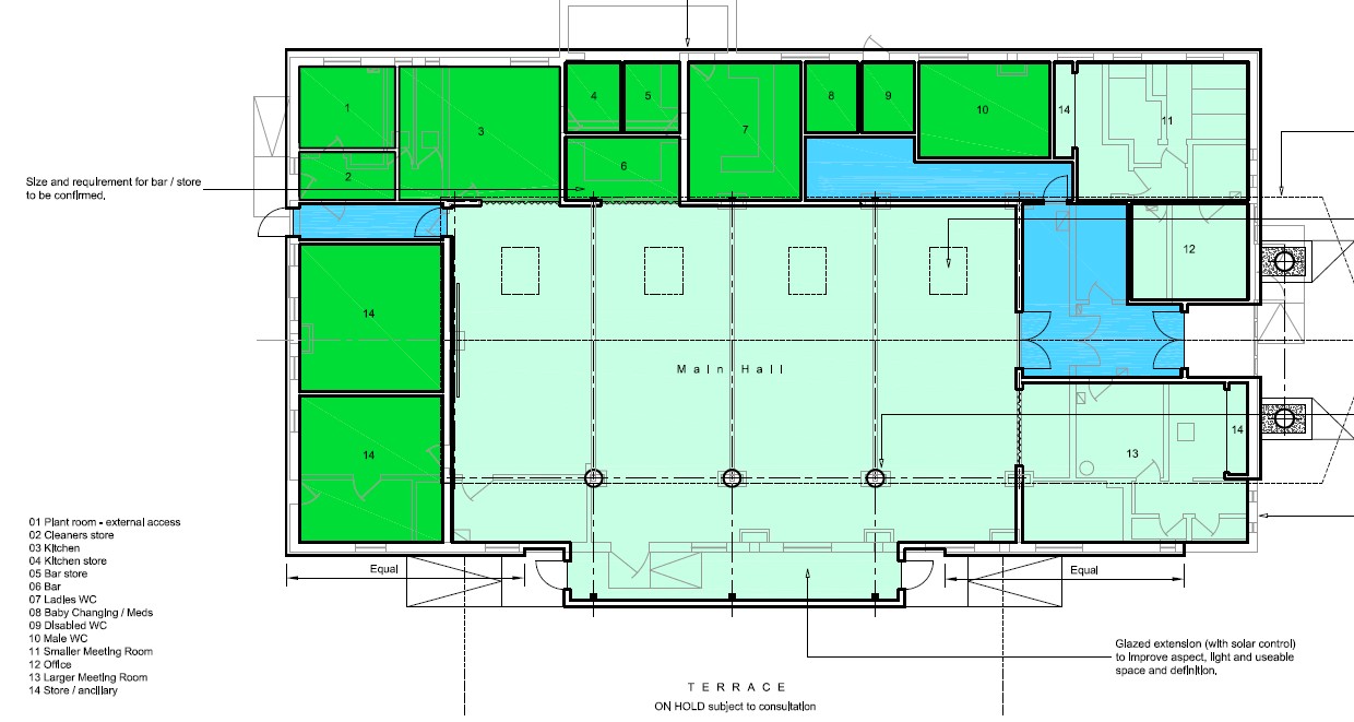 Hall plan